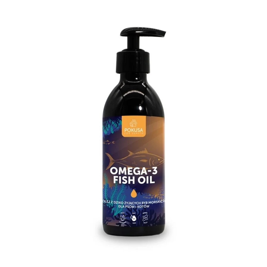 Pokusa Omega-3 Fiskeolje 250ml - Image 2