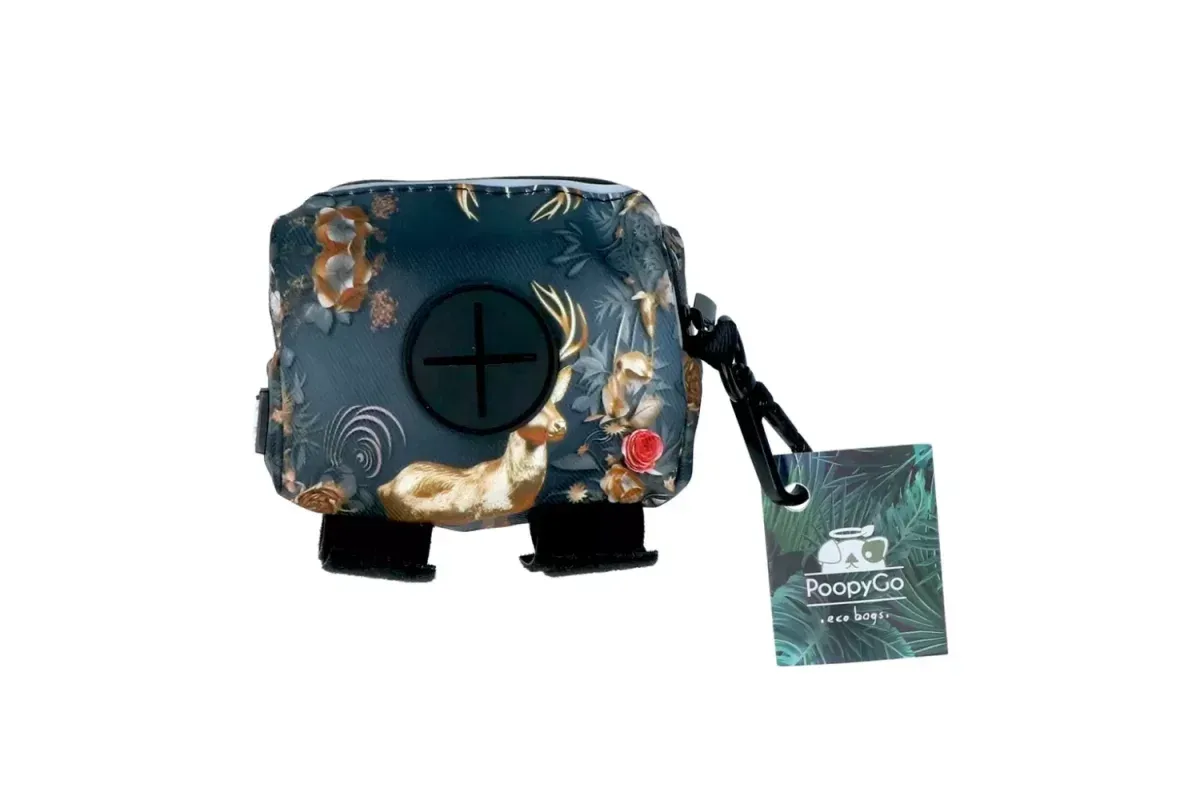 PoopyGo Eco bæsjeposer holder Red Stag