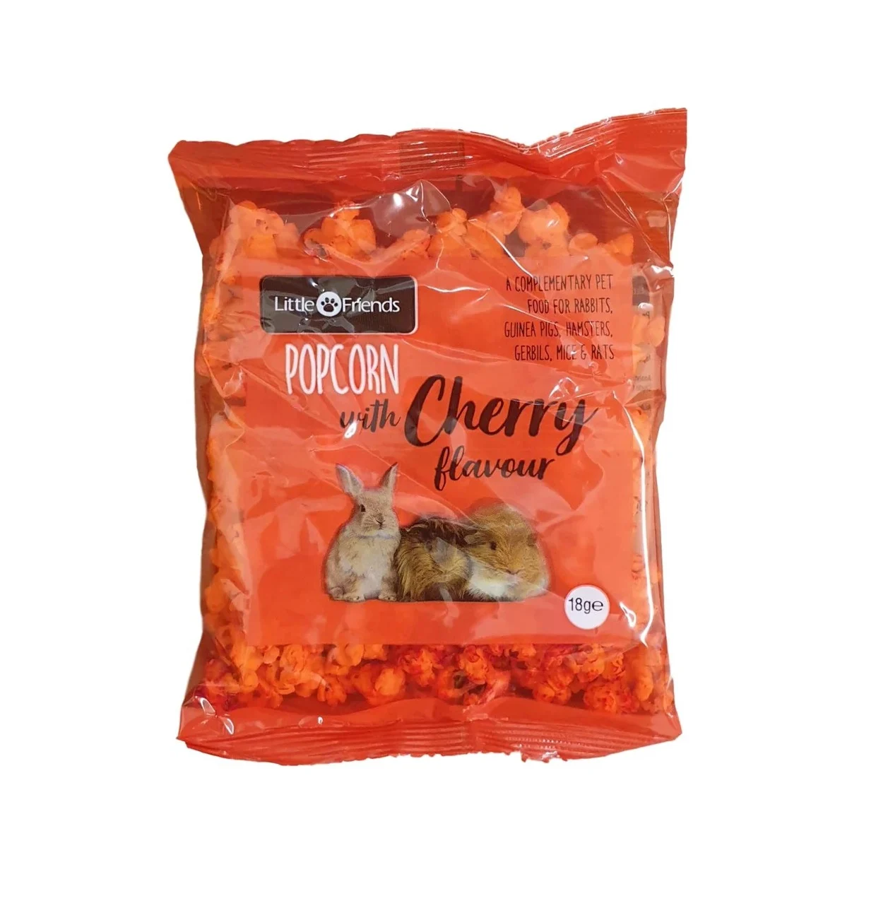 POPCORN Little Friends, Kirsebærsmak, 18g.