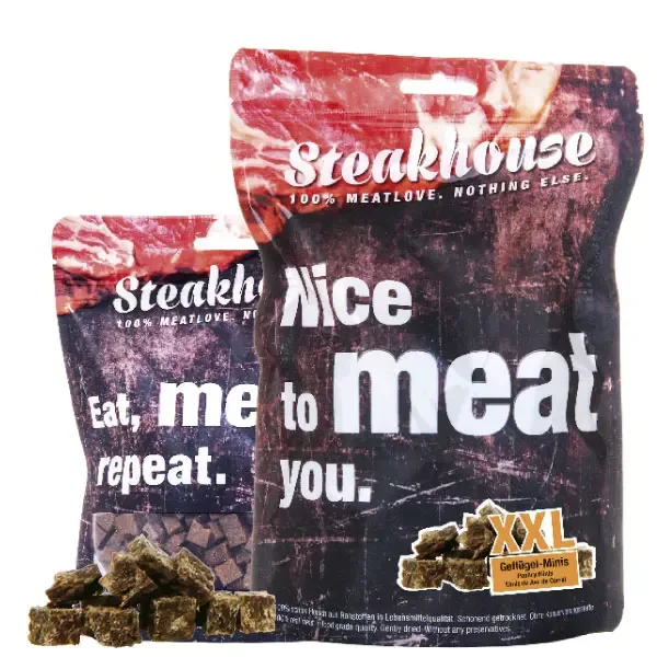 POULTRY TRAINING MINIS AIR DRIED XXL 250GR. MEATLOVE (12)