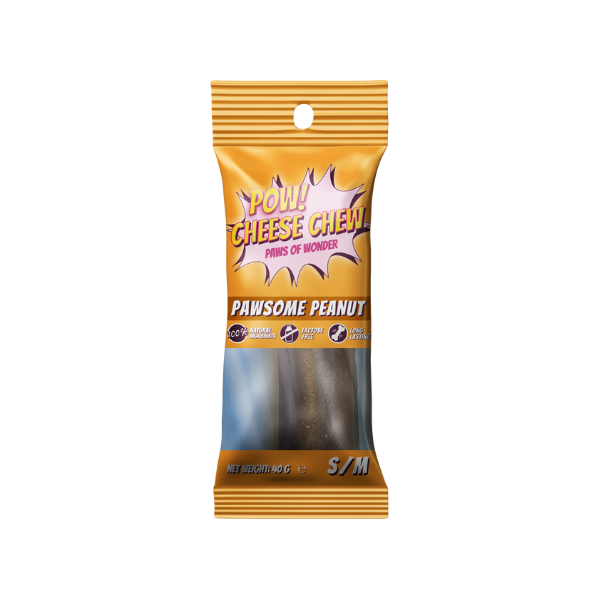 POW Cheese Chew Peanut Butter S/M