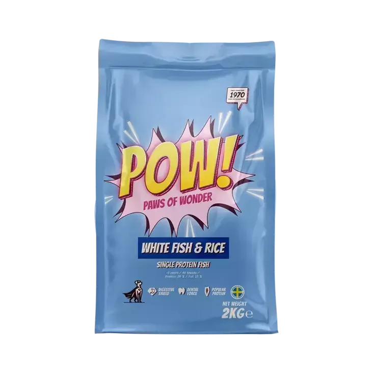 POW! Dog Adult White Fish & Rice