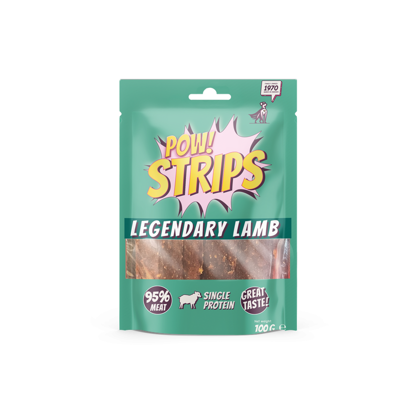 POW Legendary Lamb Hundegodbiter 100g