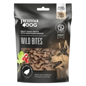 Prima Dog - Wild Bites - Vaktel - 150g