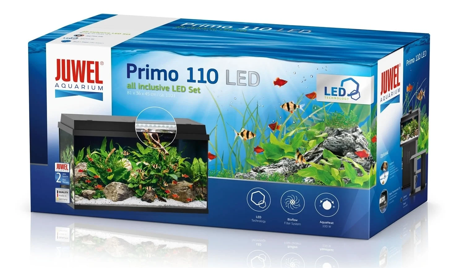 PRIMO Juwel, 60 Liter, Svart - Image 2