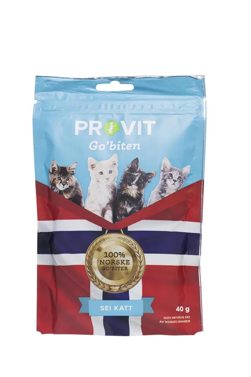 Provit Frysetørket Sei 30G Katt