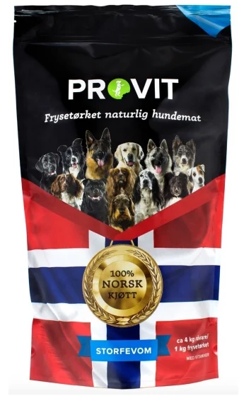 Provit Frysetørket Vom