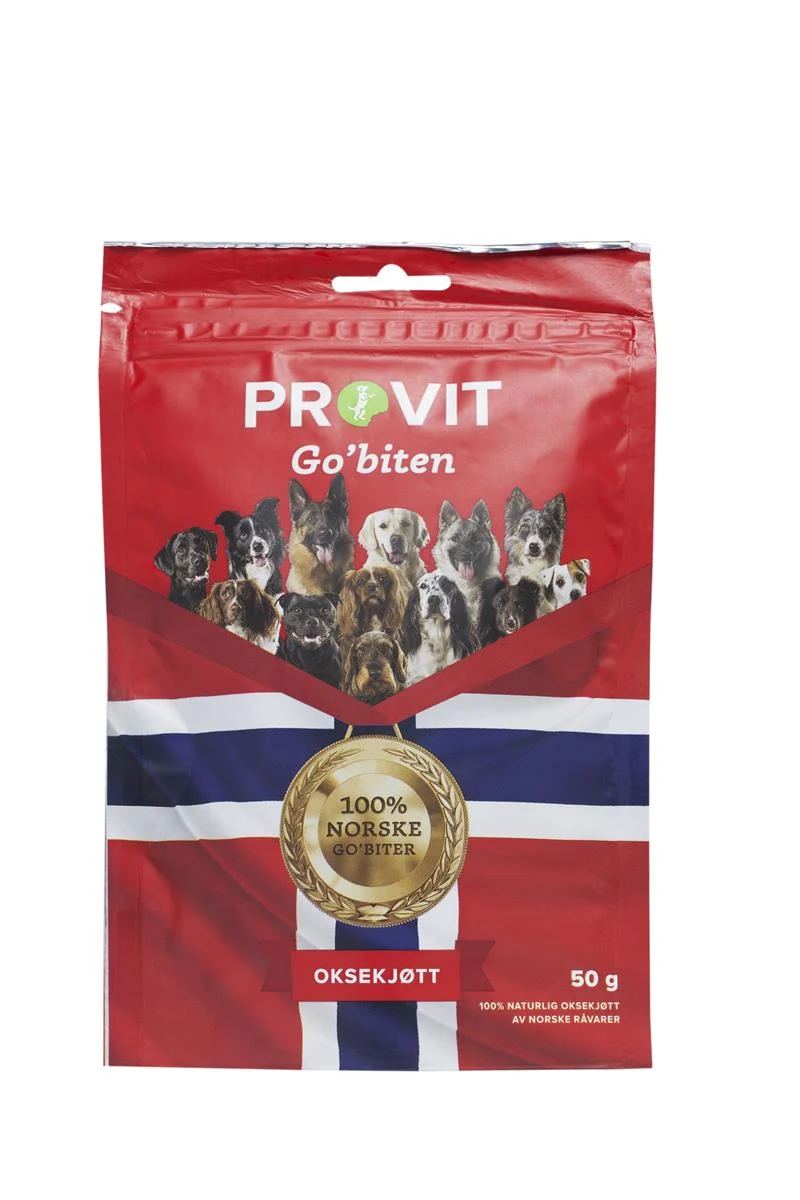 Provit Gobiten Oksekjøtt 50gr