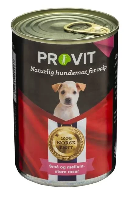 Provit Vårfor Valp Små/Mellomstore Raser 400gr