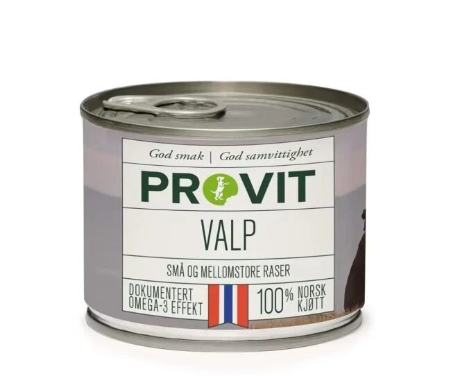 Provit Våtfor Valp Små/Mellomstore Raser 185gr - Image 2