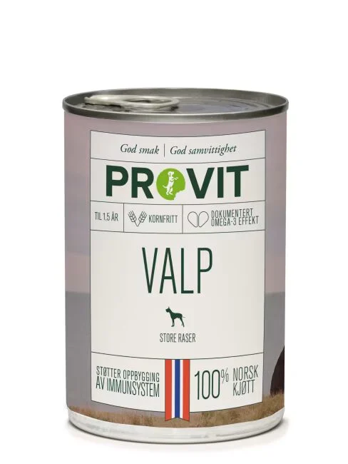 Provit Våtfor Valp Store Raser 400gr