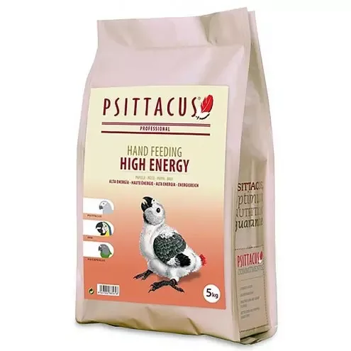 Psittacus High Energy Hand feeding/Håndoppmatningsmat 5kg(Utgått)