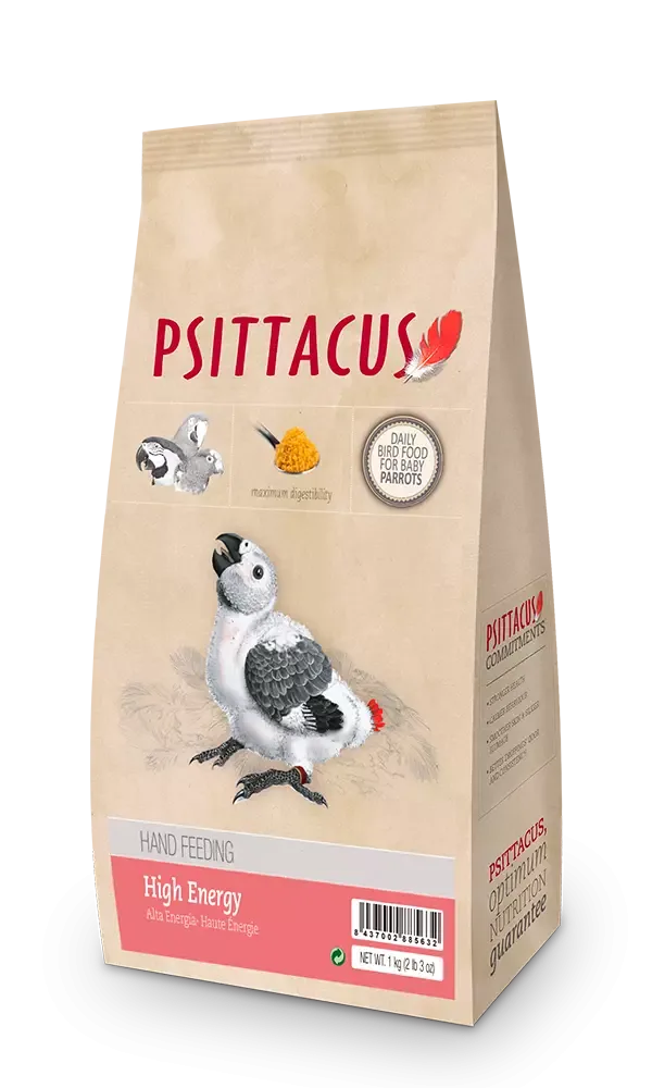 Psittacus Høy Energi Håndoppmatnings mat 1kg