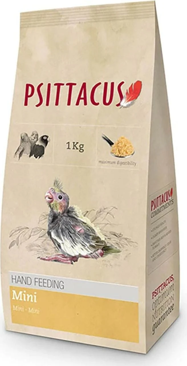 Psittacus Mini Håndoppmatingsfôr 1kg