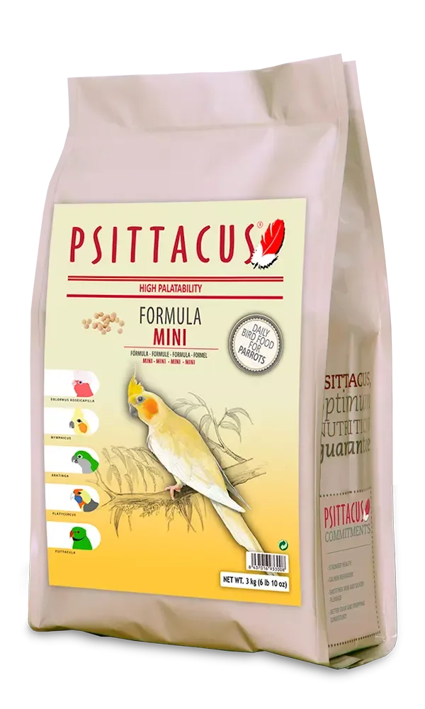 Psittacus Mini Vedlikehold 3kg