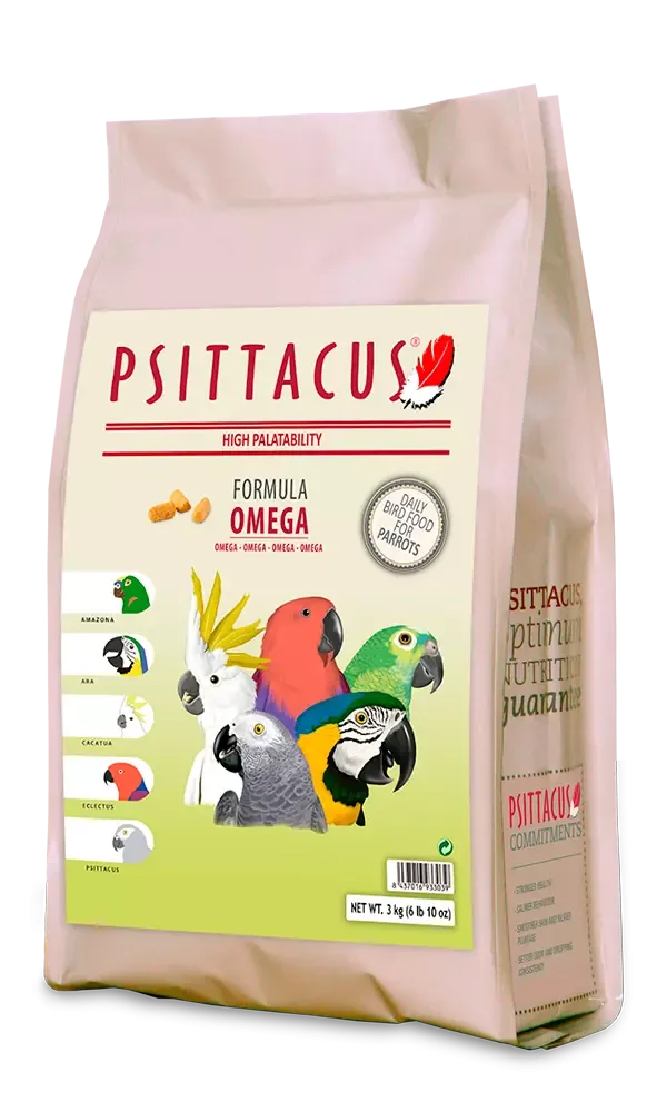 Psittacus Omega Vedlikehold 3kg
