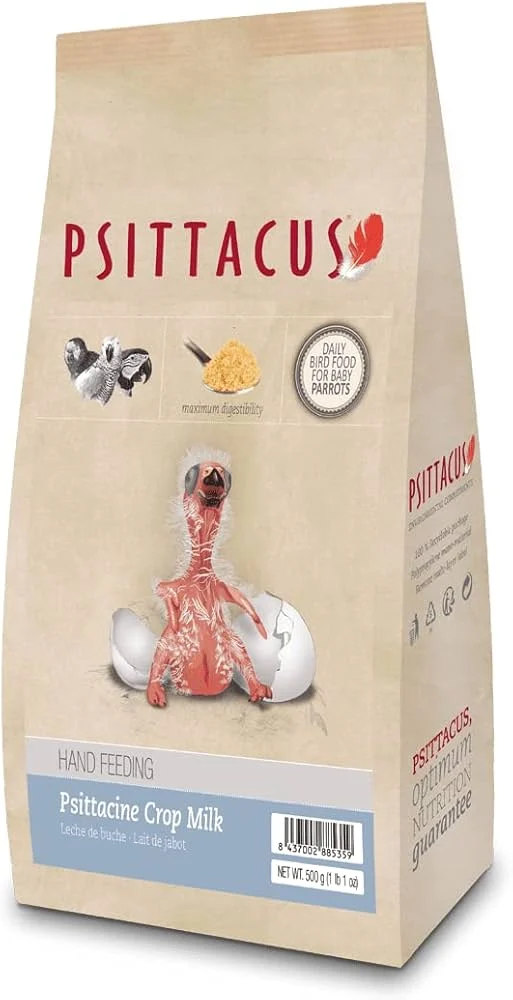 Psittacus Psittacine Crop Milk Håndoppmatingsfôr 500g