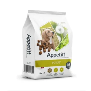 Puppy Medium T酶rrf么r for hund 1kg