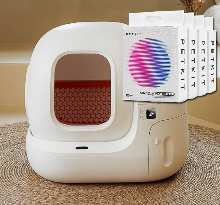 PuraMax Petkit kattetoalett, Appstyrt