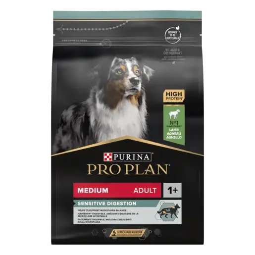 Purina Pro Plan Canine Medium Adult Sensitive Digestion Lam