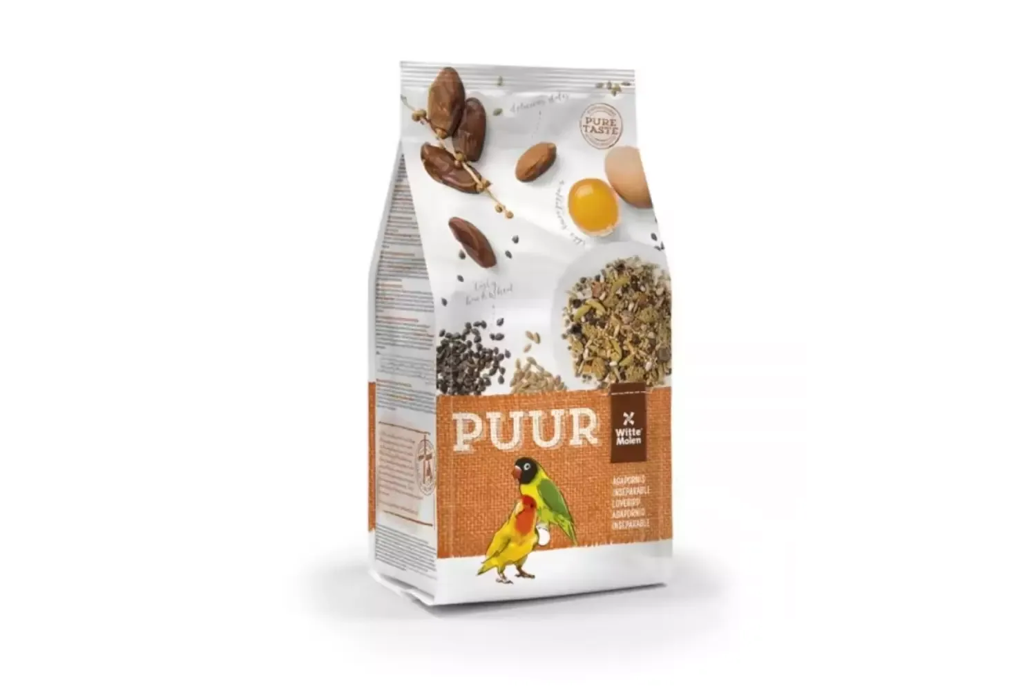 Puur Undulat Fôrblanding 750 g – Gourmetfôr for Sunn Fordøyelse & Fjær
