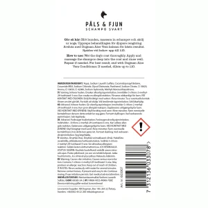 P盲ls & Fjun Svart Hundesjampo 250ml