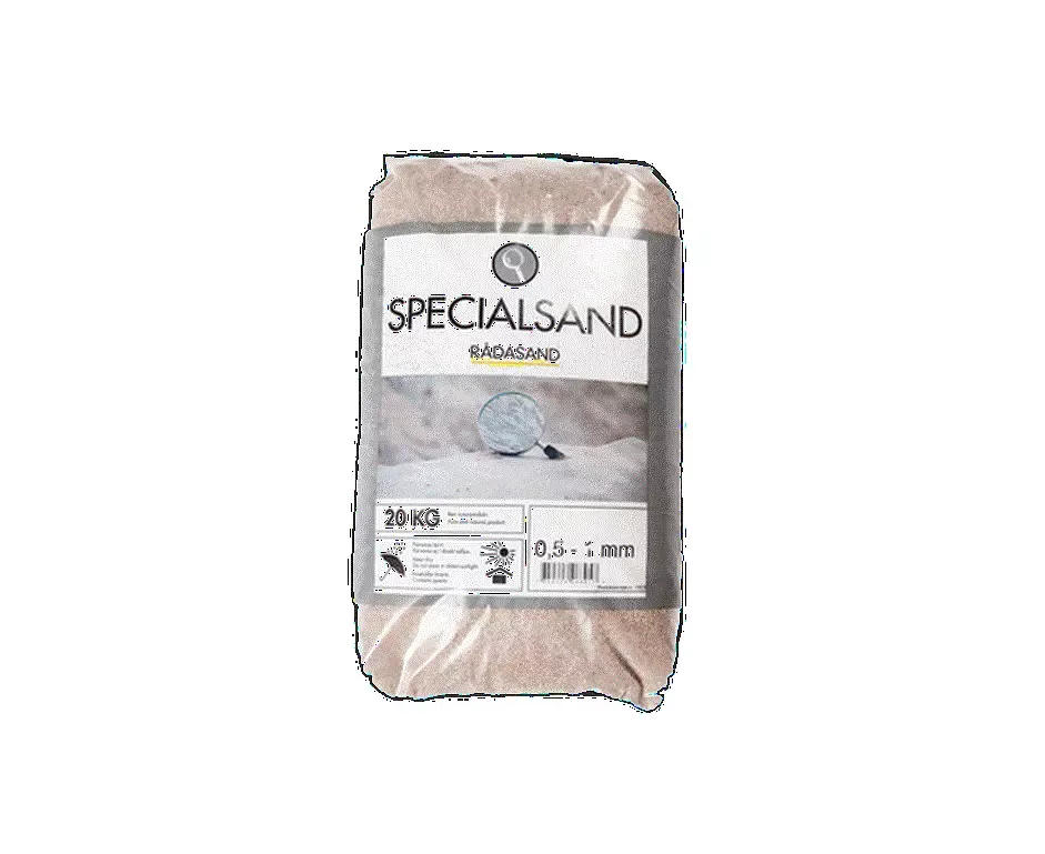 RÅDASAND 0.5-1mm. 20kg.