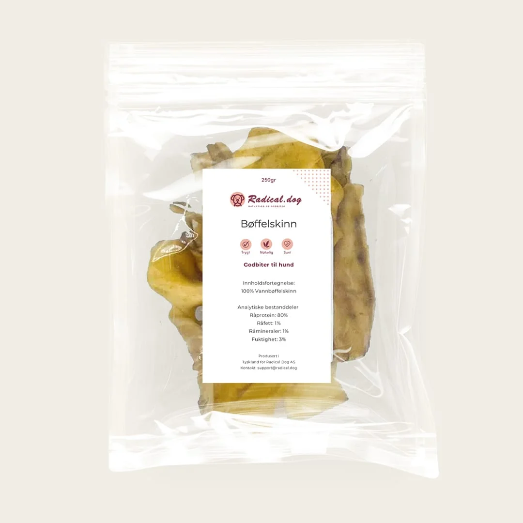 Radical.Dog Bøffelskinn 500g