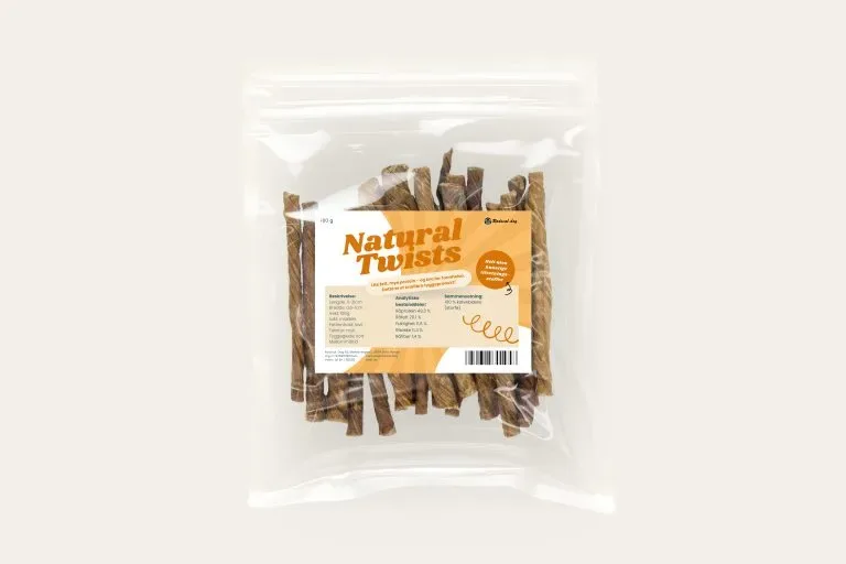 Radical.Dog Natural Twists (kalveblære) 100g