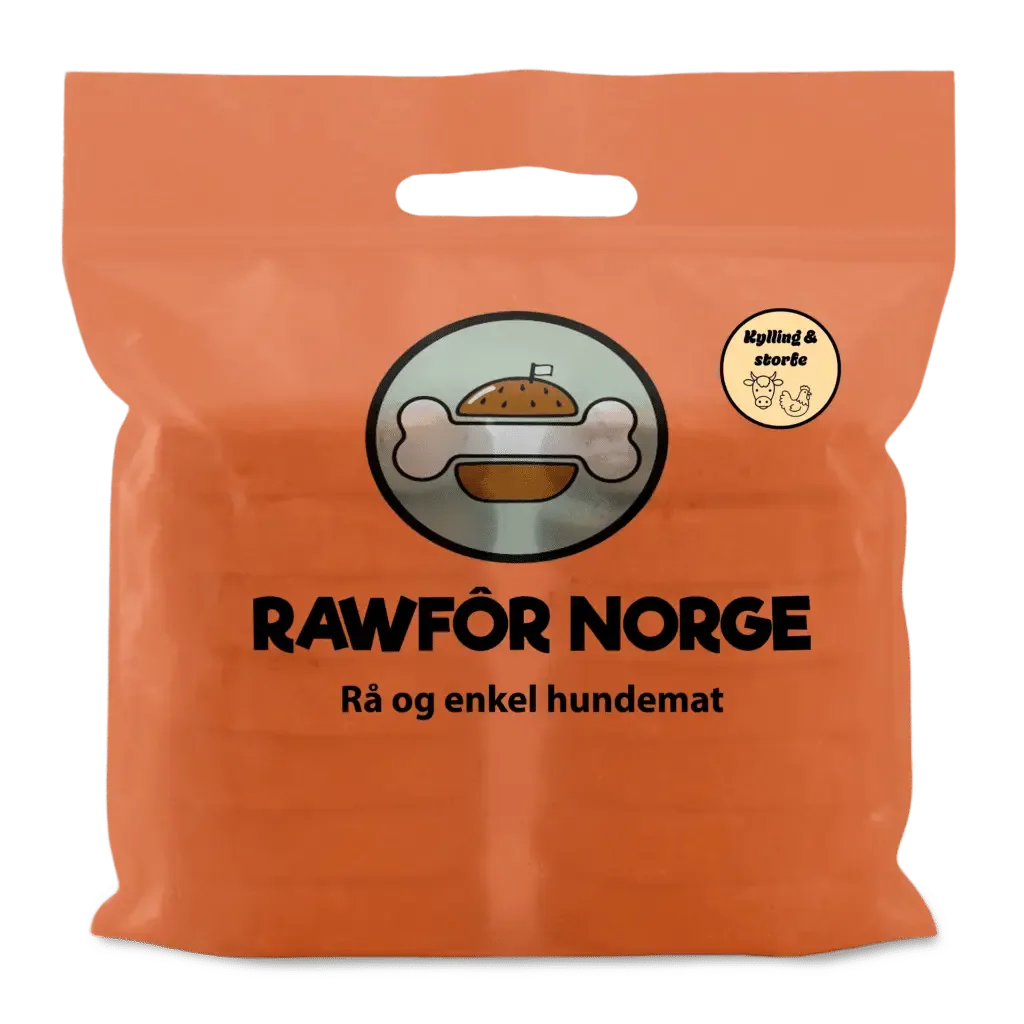 Rawfôr Burgere med Ris og Gulrot