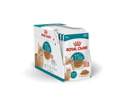 Rc Feline, Ageing 11+, Gravy, 12x85g. Våtfôr til eldre katter