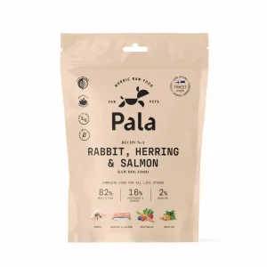 Recipe # 4 – Rabbit, herring & salmon – 400g