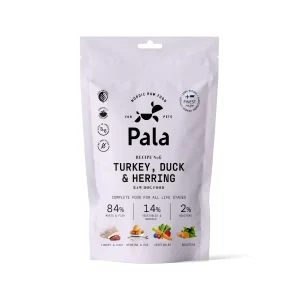 Recipe # 6 – Turkey, duck & herring – 100g