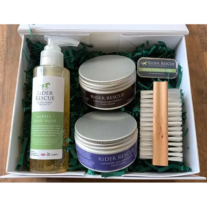 Red Horse rider rescue gift box set