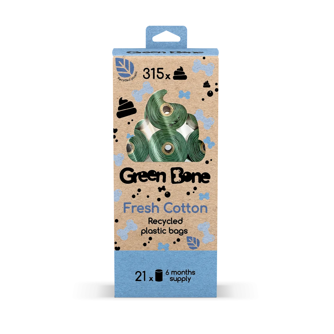 Refill Fresh Cotton Hundbajsp氓sar