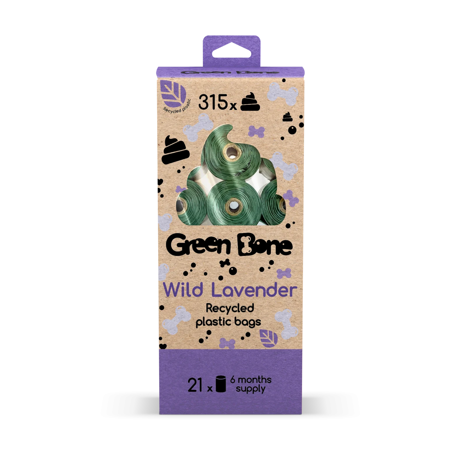 Refill Wild Lavender Hundbajsp氓sar