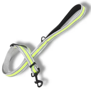 Refleks hundebånd med polstret håndtak – Justerbart, 180 cm