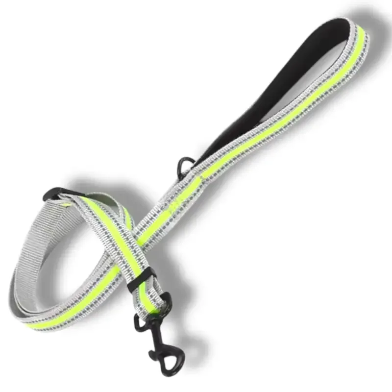 Refleks hundebånd med polstret håndtak – Justerbart, 180 cm
