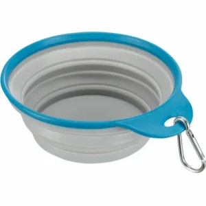 Rejseskål, Silikone, Fast Kant, 1 L/Ø 18 Cm