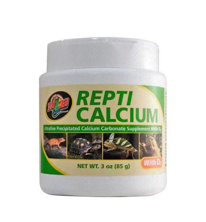 REPTI CALCIUM w/D3, ZooMed, 227g. Kalsium til reptiler