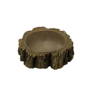 Reptil, Vannskål bark, 15x14x6cm