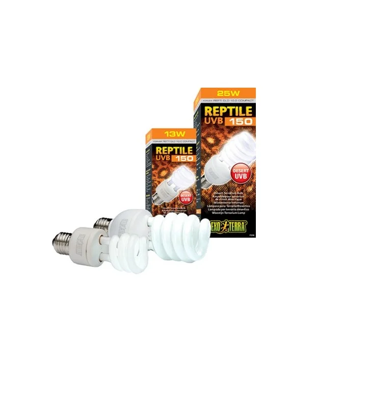 REPTILE UVB 150, ExoTerra, Lysrørslampe, 25W E27