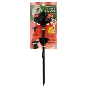Retractable line with pin L
