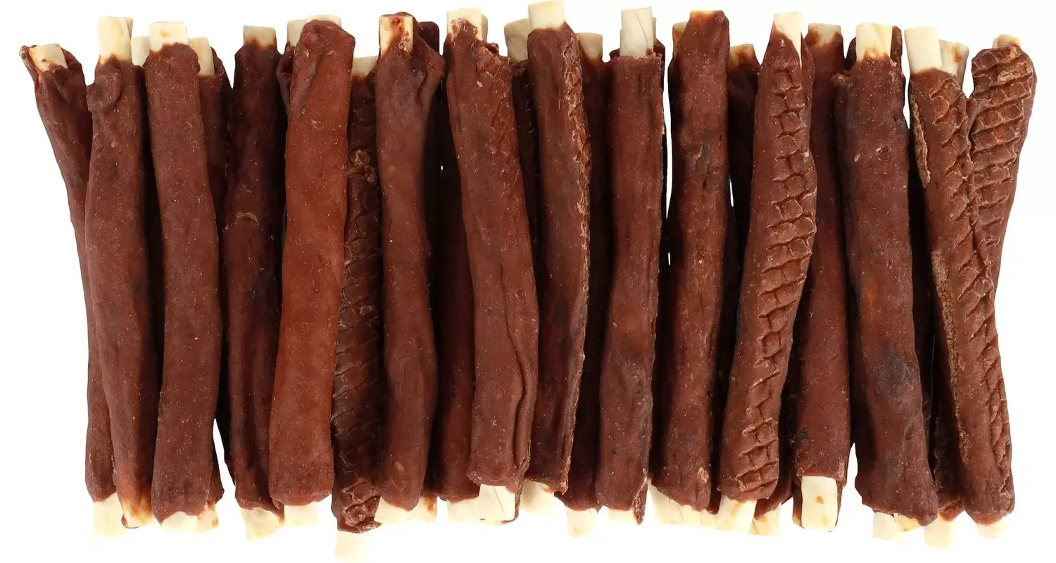 R’HIDE RABBIT WRAPPED STICKS 7/8MM 12CM 28-32PCS 350GR (4)
