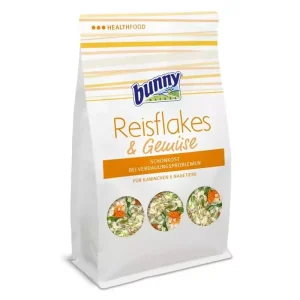 Rice flakes & Vegetables 80g, Bunny-Nature (6)(Utgått)