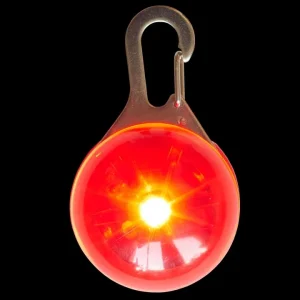Rød LED-blinker med krok