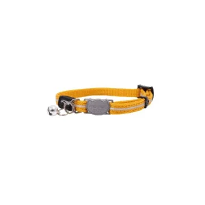Rogz Alleycat Halsbånd Orange m/refleks XS 8mmx16,5-23cm