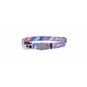 Rogz Fusioncat Geo Halsbånd Lilla S 20-31cm