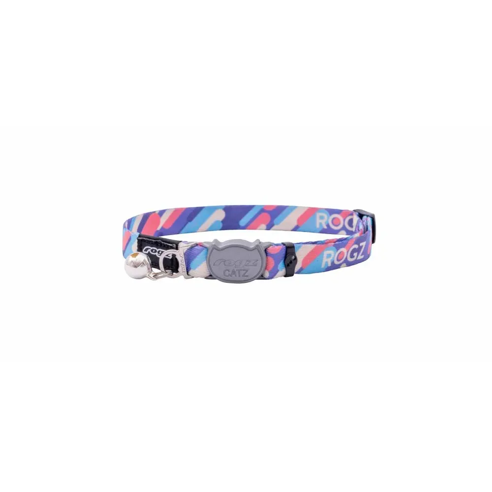 Rogz Fusioncat Geo Halsbånd Lilla XS 16,5-23cm