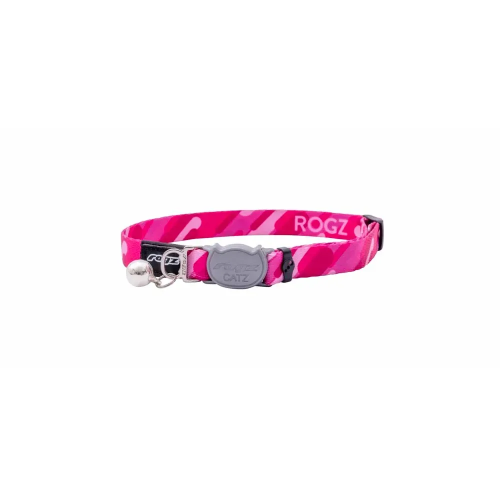Rogz Fusioncat Geo Halsbånd Rosa XS 16,5-23cm